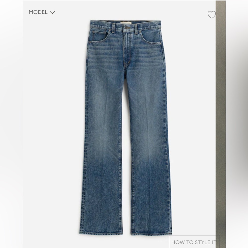Madewell Relaxed Bootcut Women's Jeans - Worn Once